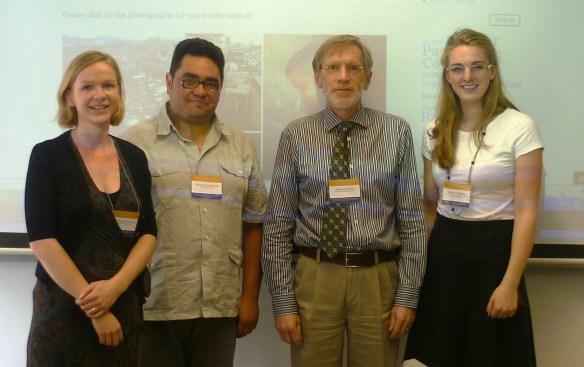 Susan Flaemig, Juan Carlos Ruiz, Edmund Pries and Verena Brähler (from left to right)